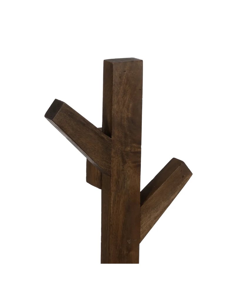 PERCHERO MIEL MADERA DE MANGO DECORACIÓN 23 X 7 X 78 CM