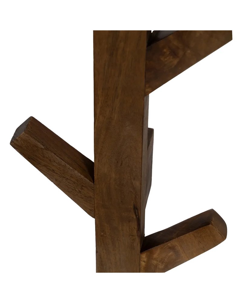 PERCHERO MIEL MADERA DE MANGO DECORACIÓN 23 X 7 X 78 CM
