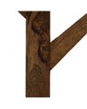 PERCHERO MIEL MADERA DE MANGO DECORACIÓN 23 X 7 X 98 CM