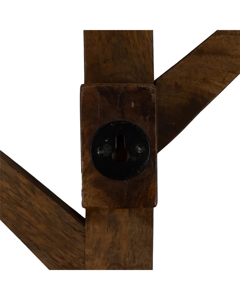 PERCHERO MIEL MADERA DE MANGO DECORACIÓN 23 X 7 X 98 CM