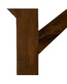 PERCHERO MIEL MADERA DE MANGO DECORACIÓN 23 X 7 X 123 CM