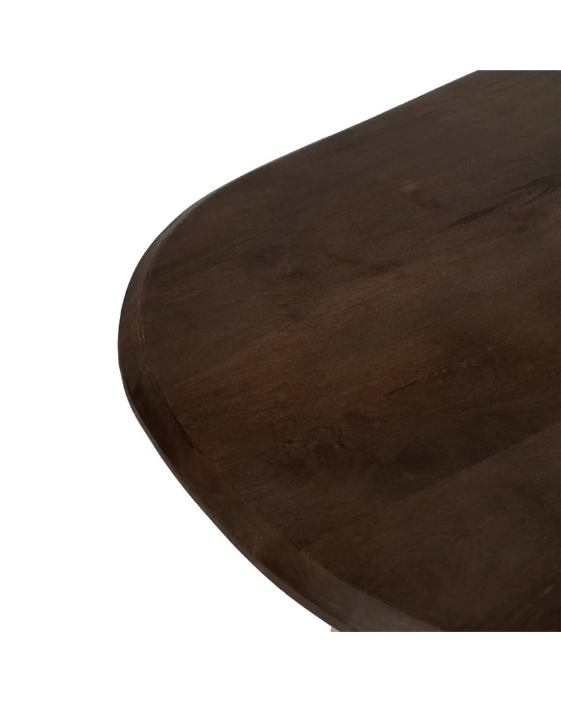 MESA CENTRO MIEL MADERA DE MANGO 120 X 60 X 32 CM