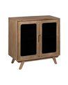 MUEBLE AUXILIAR NATURAL MADERA DE MANGO 81 X 41 X 83 CM