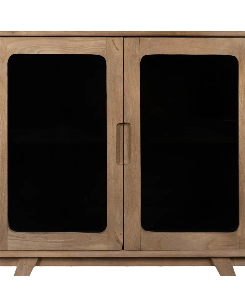 MUEBLE AUXILIAR NATURAL MADERA DE MANGO 81 X 41 X 83 CM