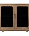MUEBLE AUXILIAR NATURAL MADERA DE MANGO 81 X 41 X 83 CM