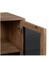 MUEBLE AUXILIAR NATURAL MADERA DE MANGO 81 X 41 X 83 CM