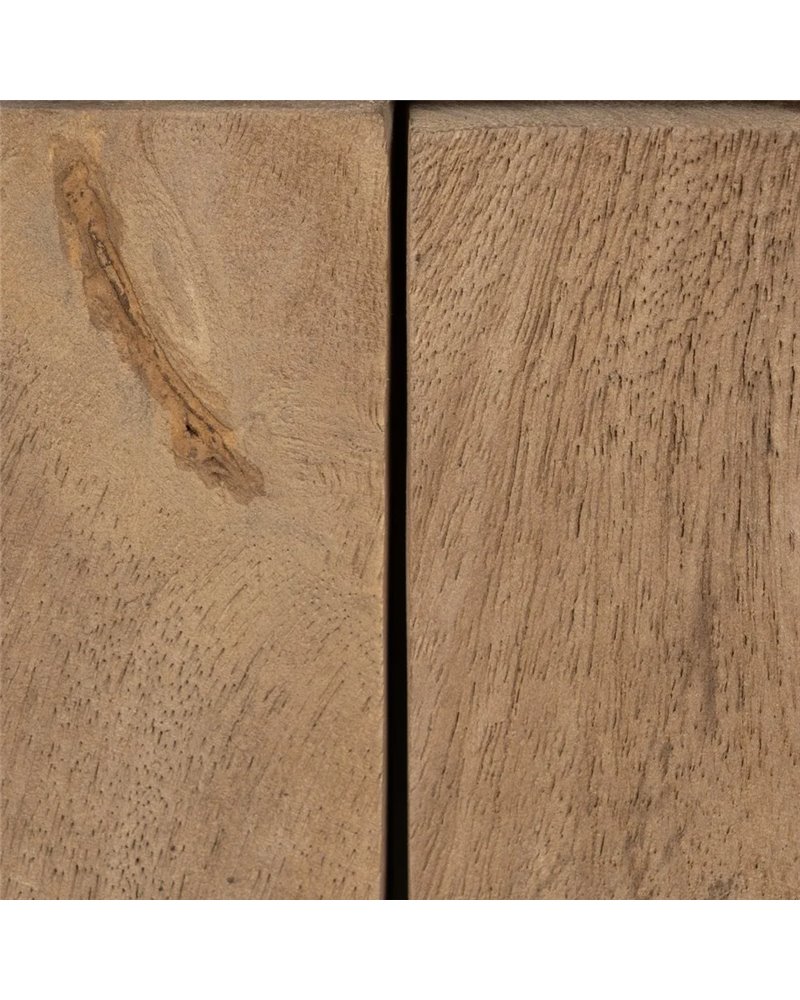 MUEBLE AUXILIAR NATURAL MADERA DE MANGO 81 X 41 X 83 CM