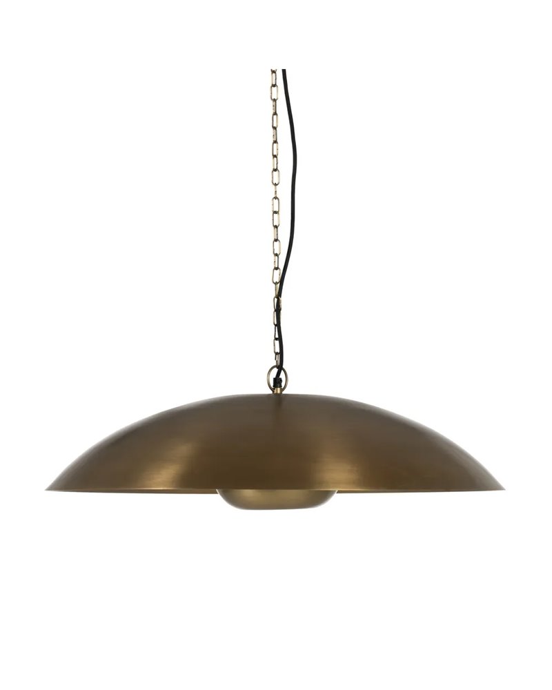 LÁMPARA TECHO ORO METAL ILUMINACIÓN 69 X 69 X 18 CM