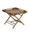MESA AUXILIAR NATURAL BAMBÚ SALÓN 56 X 56 X 50 CM