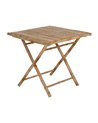 MESA AUXILIAR NATURAL BAMBÚ 80 X 80 X 75 CM