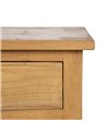 CONSOLA NATURAL MADERA MINDI ENTRADA 130 X 35 X 85 CM