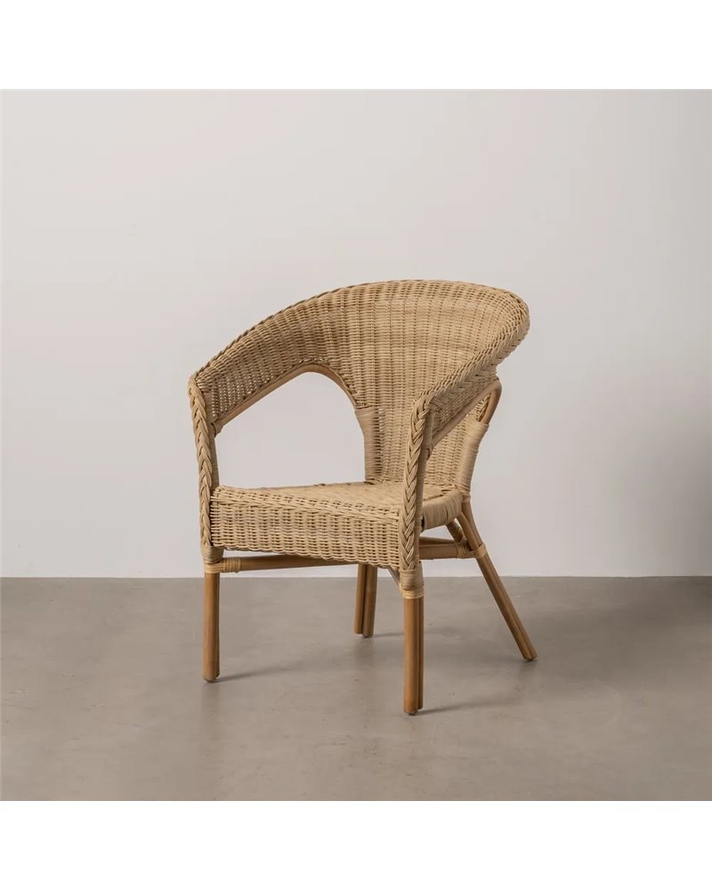SILLA MIEL RATÁN SALÓN 60 X 62 X 78 CM