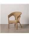 SILLA MIEL RATÁN SALÓN 60 X 62 X 78 CM