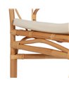 SILLA NATURAL RATÁN SALÓN 58 X 59 X 78 CM