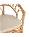 SILLA NATURAL RATÁN SALÓN 58 X 59 X 78 CM
