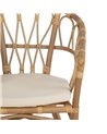 SILLA MIEL RATÁN SALÓN 58 X 59 X 78 CM