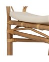 SILLA MIEL RATÁN SALÓN 58 X 59 X 78 CM