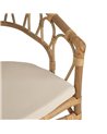 SILLA MIEL RATÁN SALÓN 58 X 59 X 78 CM