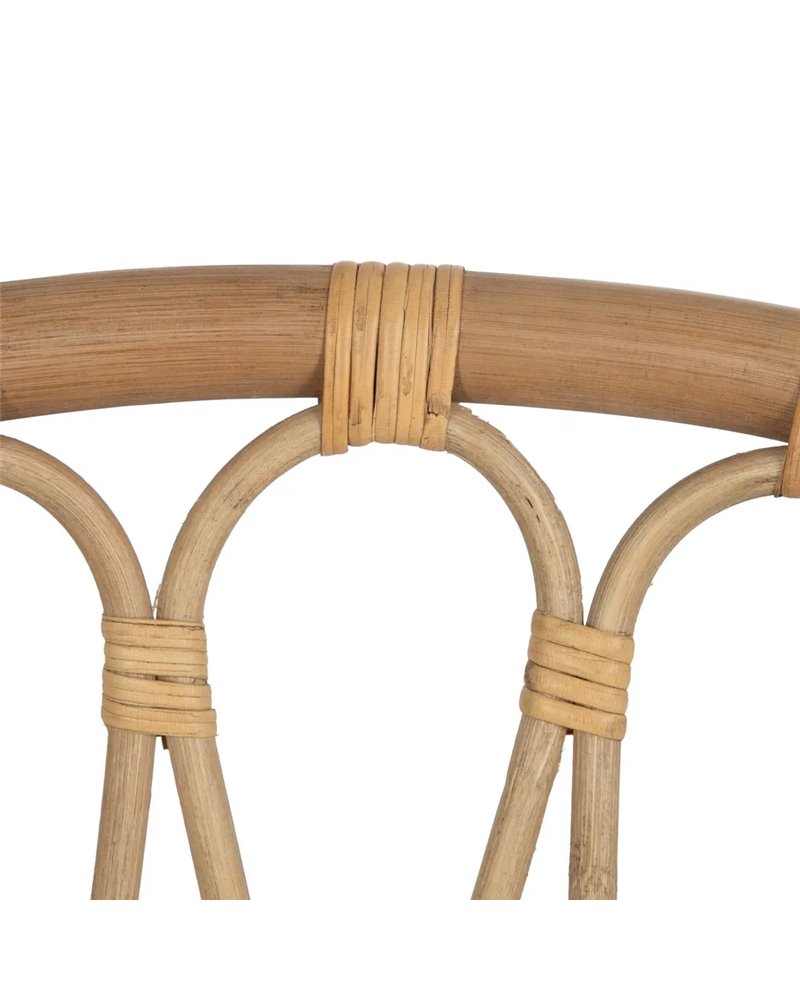 SILLA MIEL RATÁN SALÓN 58 X 59 X 78 CM
