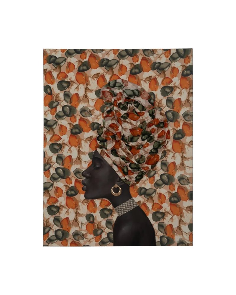 PINTURA AFRICANA LIENZO 90 X 3,50 X 120 CM