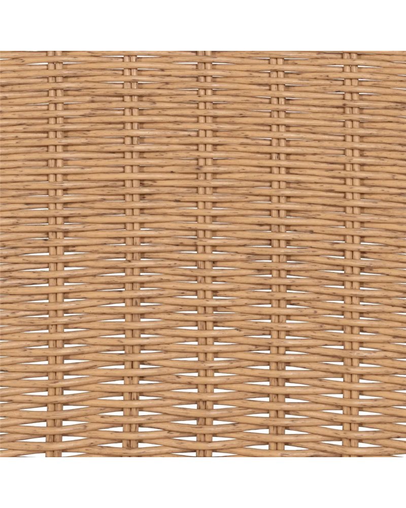 SILLA NATURAL PE-ACERO SALÓN 57 X 57 X 87 CM