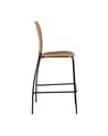 TABURETE NATURAL PE-ACERO SALÓN 59 X 59 X 116,50 CM