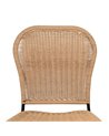 TABURETE NATURAL PE-ACERO SALÓN 59 X 59 X 116,50 CM