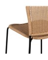 TABURETE NATURAL PE-ACERO SALÓN 59 X 59 X 116,50 CM