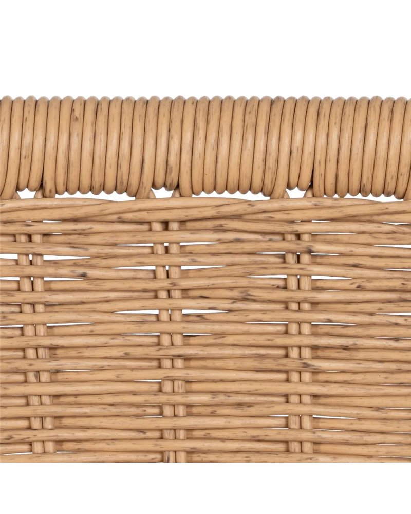 TABURETE NATURAL PE-ACERO SALÓN 59 X 59 X 116,50 CM