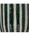 JARRÓN VERDE CERÁMICA 13,70 X 10,50 X 27 CM