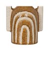 JARRÓN MARRÓN CERÁMICA 14,20 X 11 X 35 CM