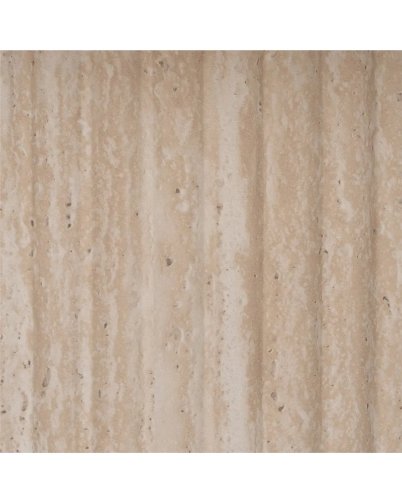 MESA CENTRO BEIGE PIEDRA MDF DECORACIÓN 70 X 70 X 38,50 CM