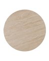 MESA CENTRO BEIGE PIEDRA MDF DECORACIÓN 70 X 70 X 38,50 CM