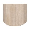 MESA COMEDOR BEIGE PIEDRA MDF DECORACIÓN 90 X 90 X 76 CM
