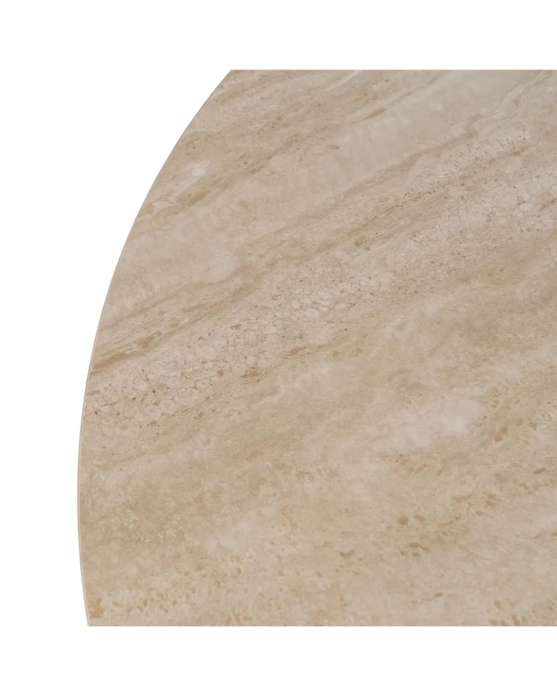 MESA COMEDOR BEIGE PIEDRA MDF DECORACIÓN 180 X 90 X 76 CM