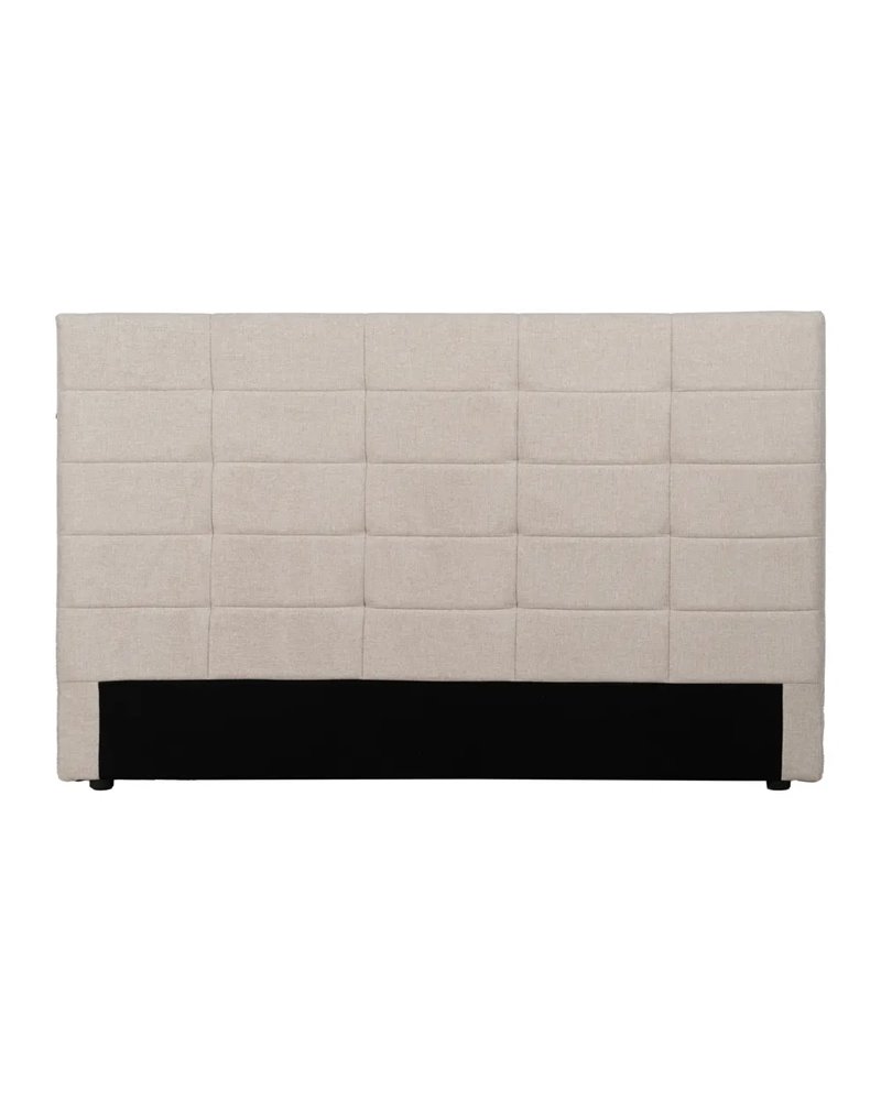 CABECERO BEIGE TEJIDO DORMITORIO 160 X 8 X 100 CM
