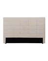 CABECERO BEIGE TEJIDO DORMITORIO 160 X 8 X 100 CM