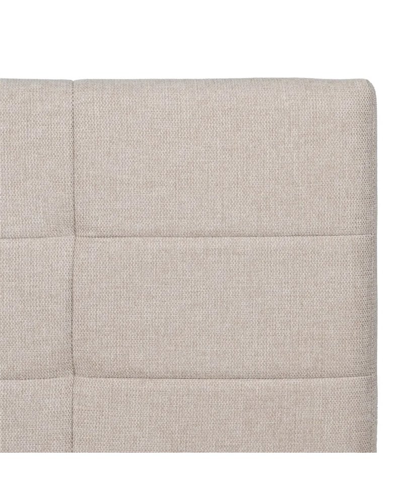 CABECERO BEIGE TEJIDO DORMITORIO 160 X 8 X 100 CM