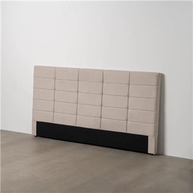 CABECERO BEIGE TEJIDO DORMITORIO 190 X 8 X 100 CM