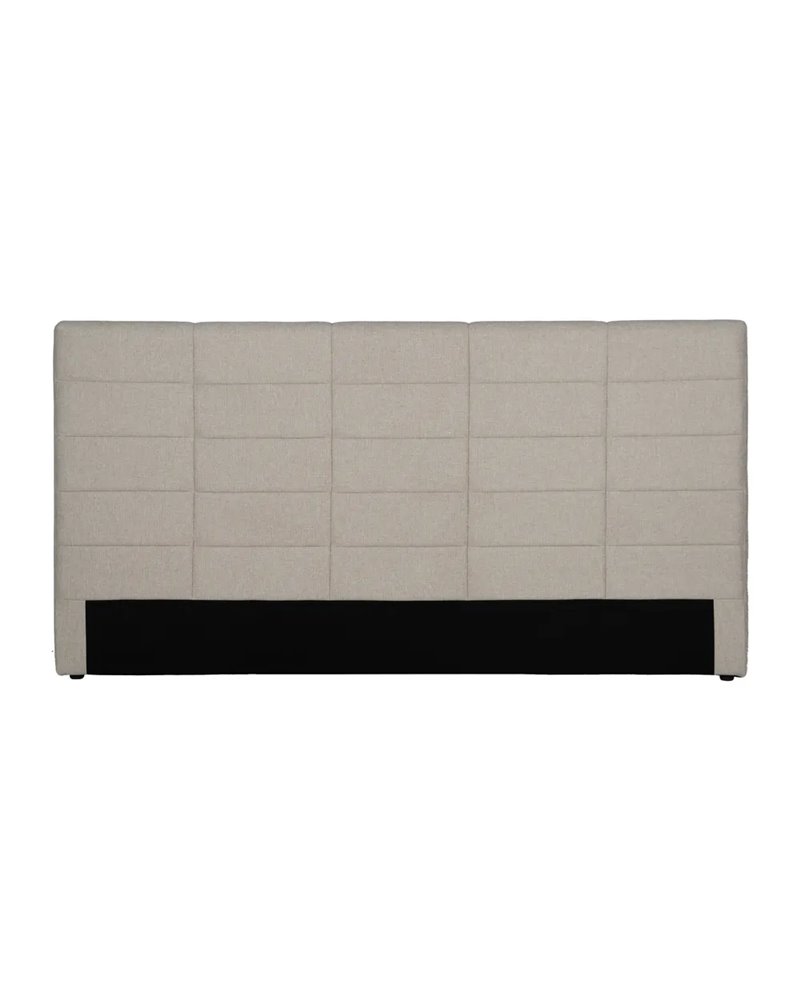 CABECERO BEIGE TEJIDO DORMITORIO 190 X 8 X 100 CM