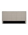CABECERO BEIGE TEJIDO DORMITORIO 190 X 8 X 100 CM