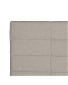 CABECERO BEIGE TEJIDO DORMITORIO 190 X 8 X 100 CM