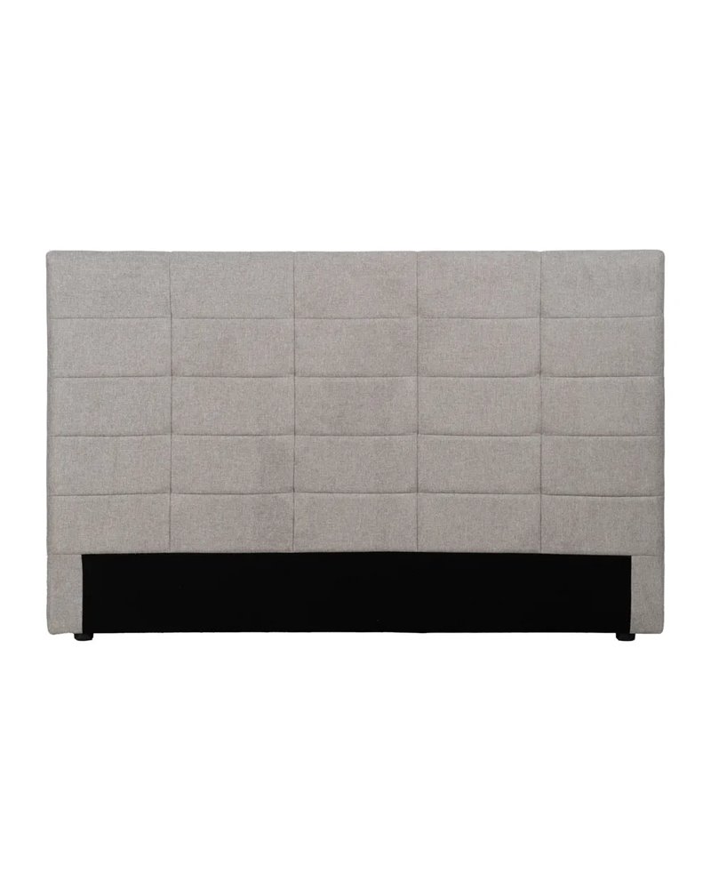 CABECERO GRIS TEJIDO DORMITORIO 160 X 8 X 100 CM