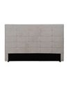 CABECERO GRIS TEJIDO DORMITORIO 160 X 8 X 100 CM