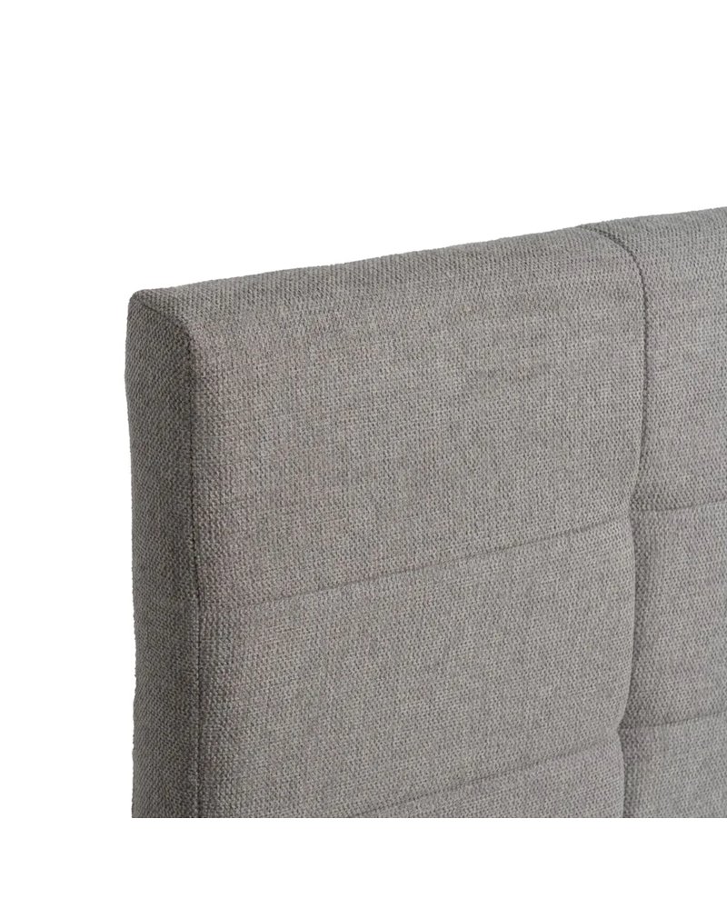 CABECERO GRIS TEJIDO DORMITORIO 160 X 8 X 100 CM