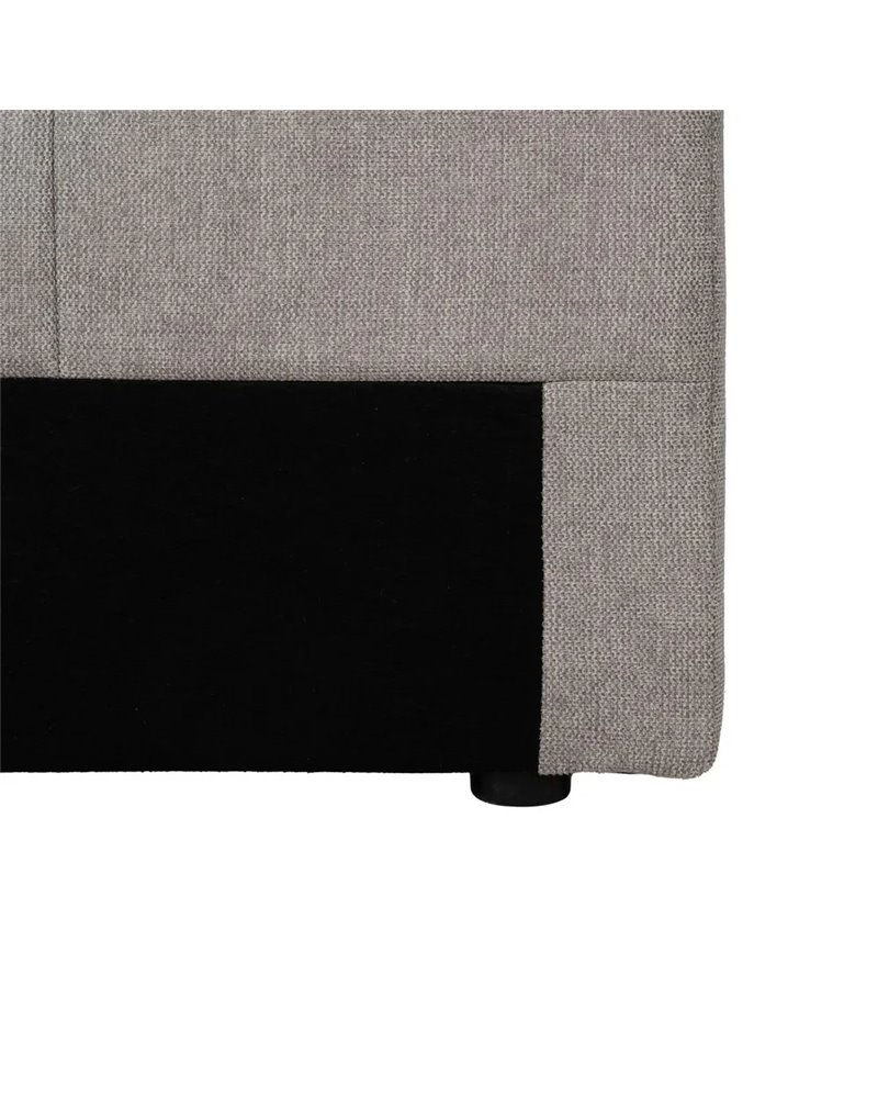 CABECERO GRIS TEJIDO DORMITORIO 160 X 8 X 100 CM