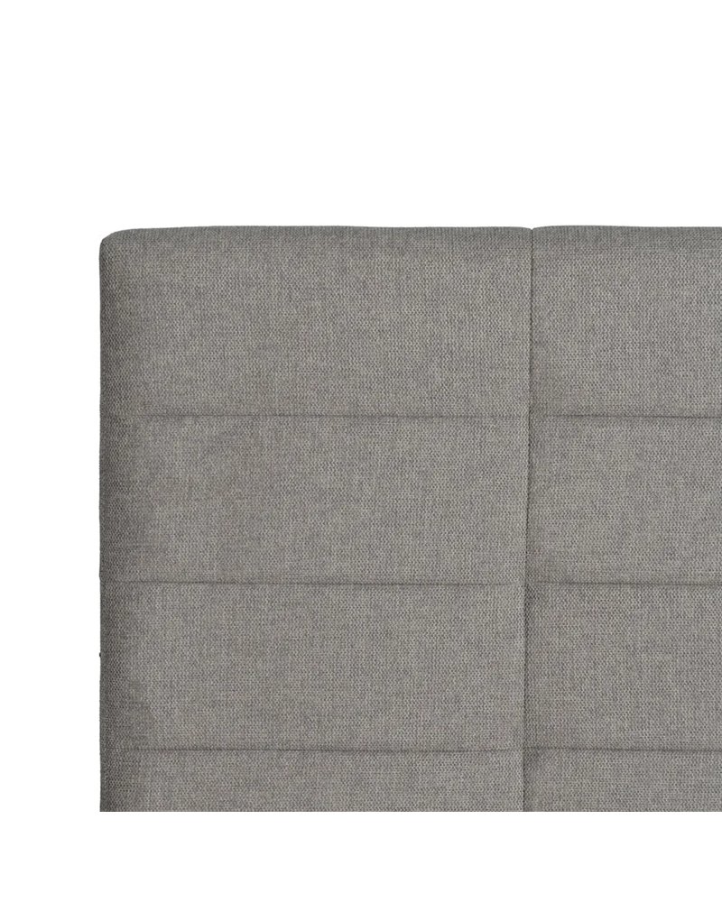 CABECERO GRIS TEJIDO DORMITORIO 190 X 8 X 100 CM