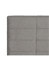 CABECERO GRIS TEJIDO DORMITORIO 190 X 8 X 100 CM