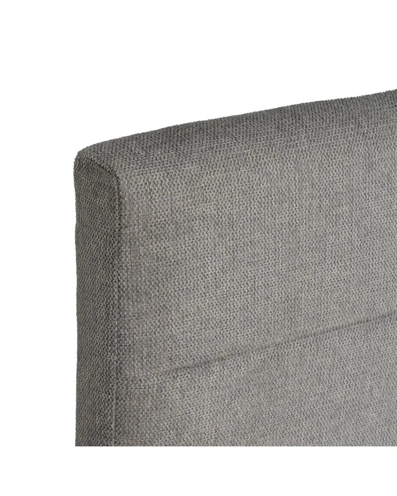 CABECERO GRIS TEJIDO DORMITORIO 190 X 8 X 100 CM