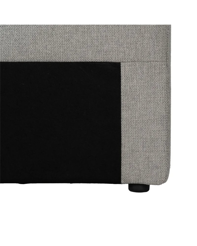 CABECERO GRIS TEJIDO DORMITORIO 190 X 8 X 100 CM